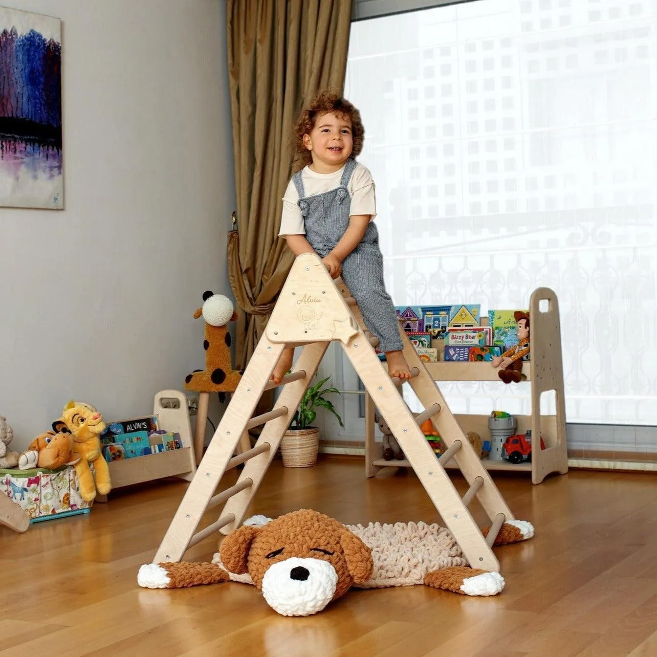 3 Size Foldable Climbing Triangle