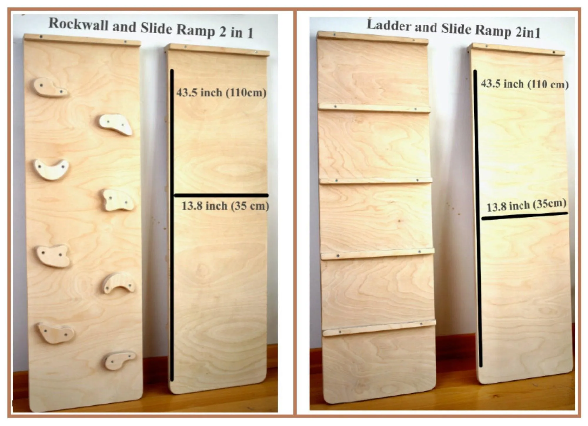 3 Size Foldable Climbing Triangle