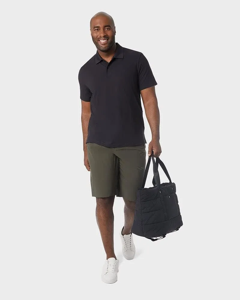 32 Degrees Mens Regular-Fit Short Sleeve Cotton Pique Polo Shirt | Golf | Office