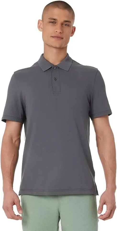 32 Degrees Mens Regular-Fit Short Sleeve Cotton Pique Polo Shirt | Golf | Office