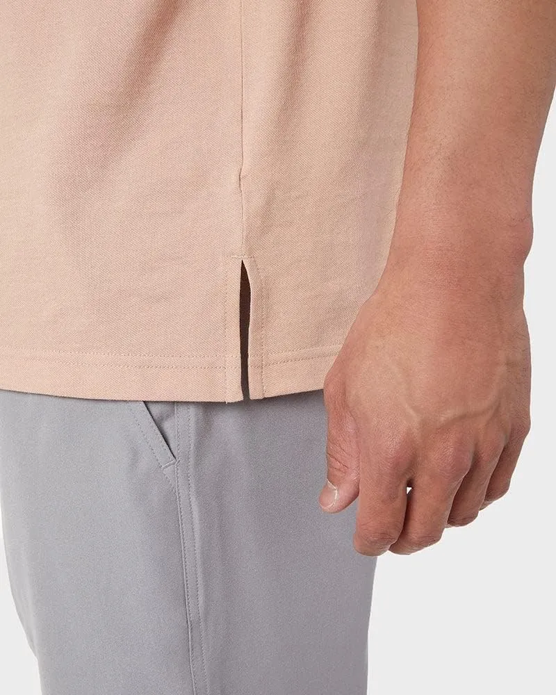 32 Degrees Mens Regular-Fit Short Sleeve Cotton Pique Polo Shirt | Golf | Office
