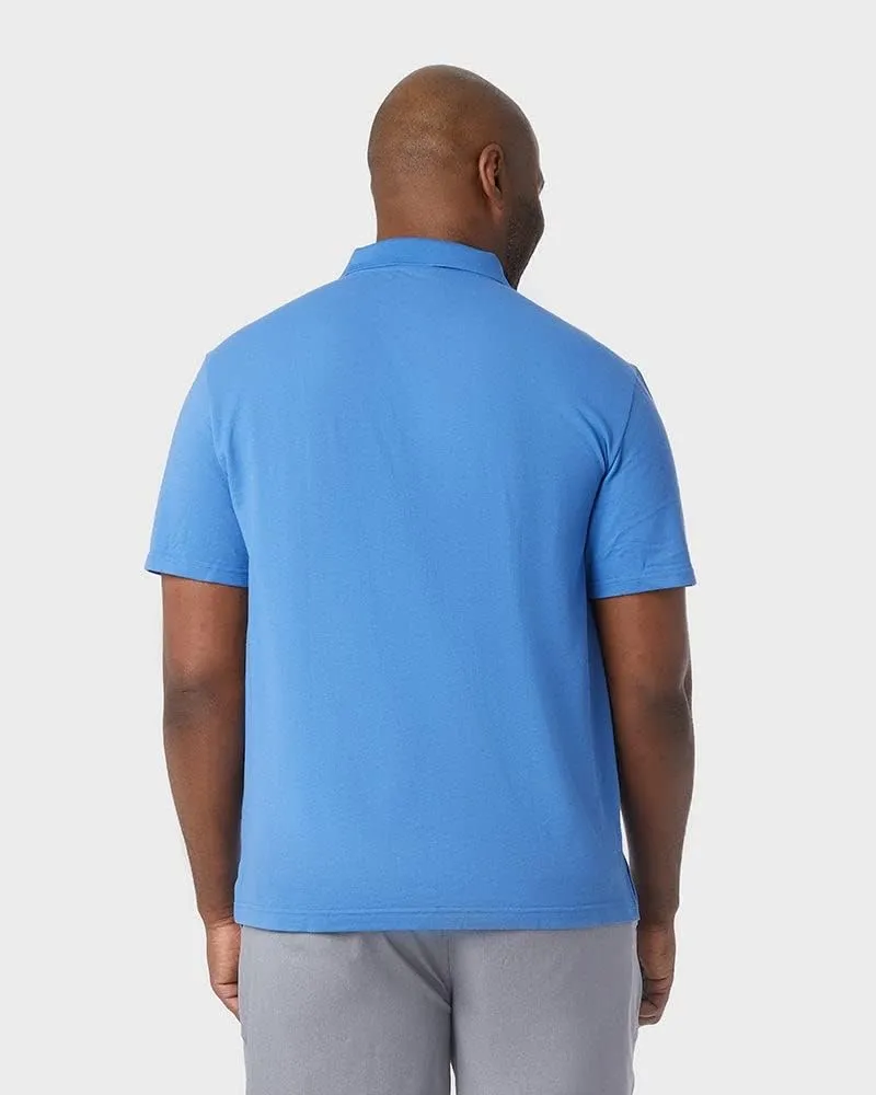 32 Degrees Mens Regular-Fit Short Sleeve Cotton Pique Polo Shirt | Golf | Office