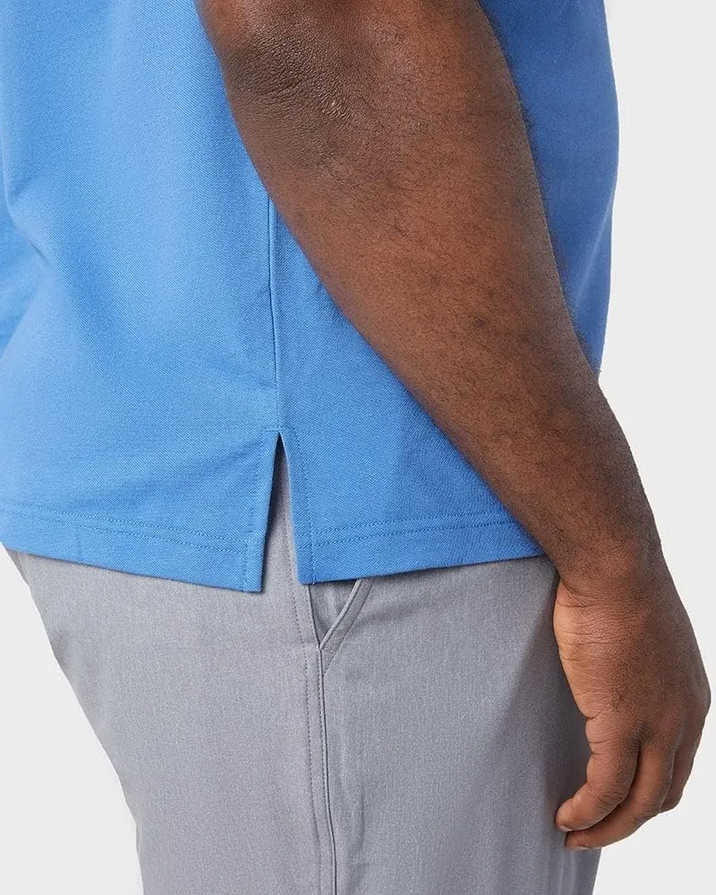 32 Degrees Mens Regular-Fit Short Sleeve Cotton Pique Polo Shirt | Golf | Office