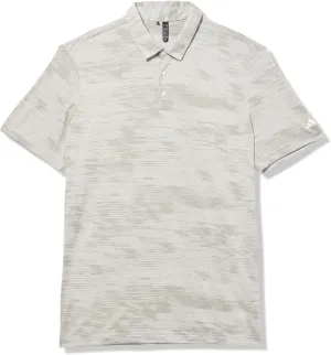 adidas Men's Ultimate365 Textured Stripe Polo Shirt