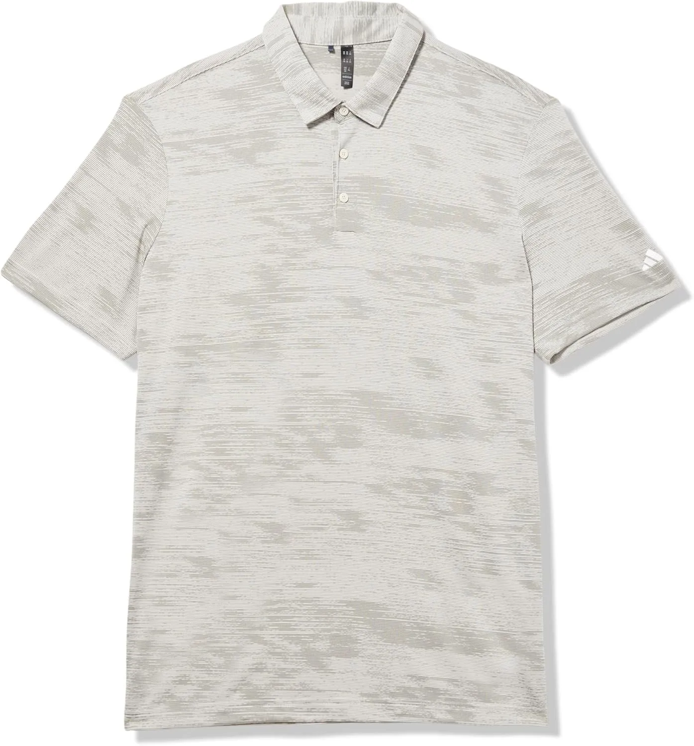 adidas Men's Ultimate365 Textured Stripe Polo Shirt