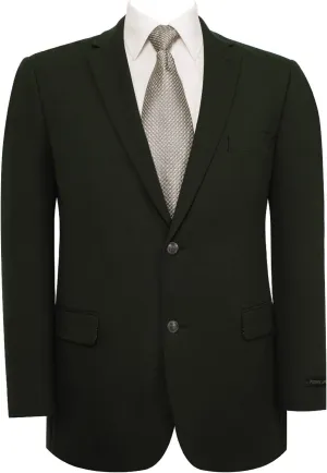 AMY ZHU Men's Sport Coat Classic Fit Stretch Blazer 2 Button Suit Jacket