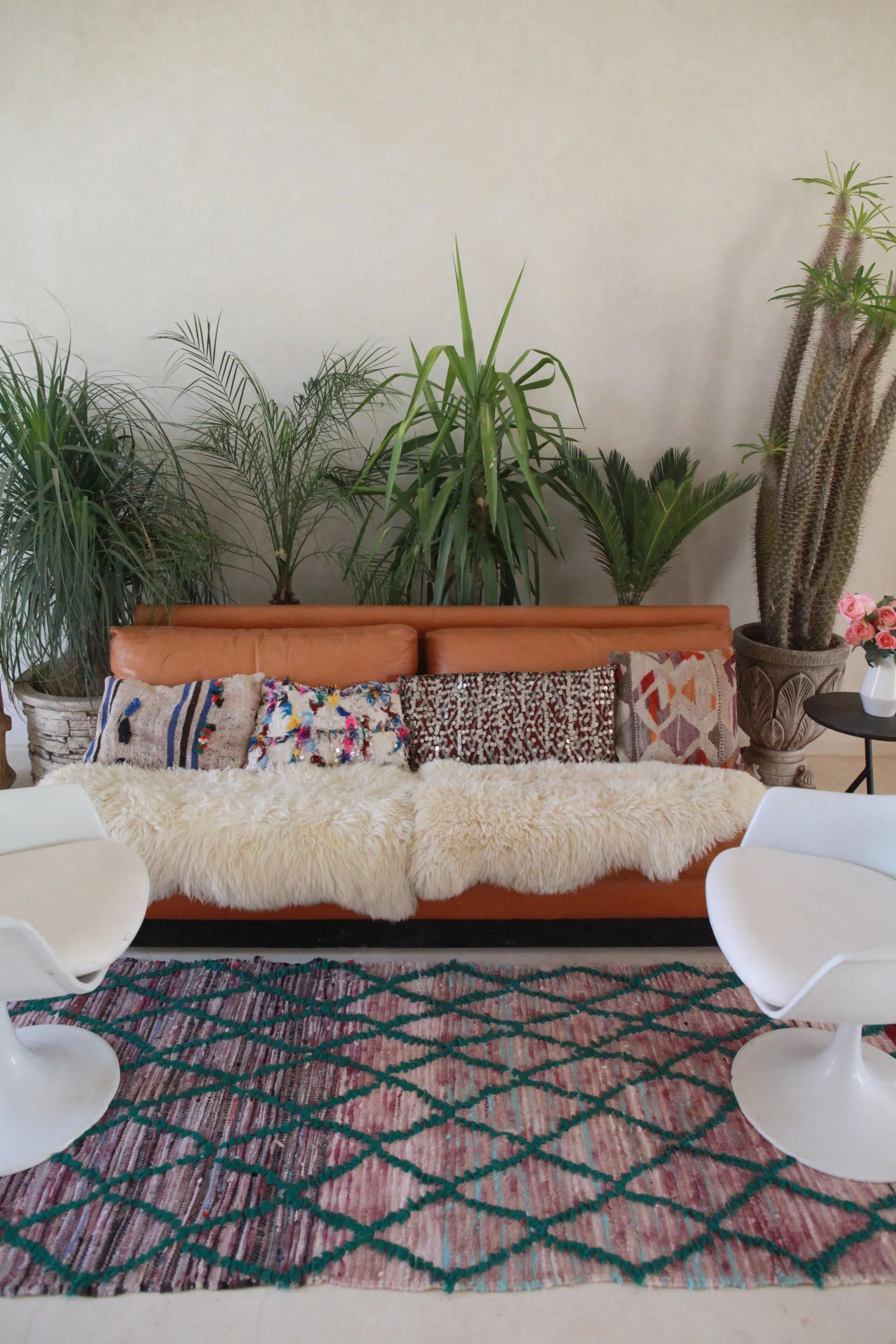 AZILAL  Runner Vintage Moroccan Runner Rug. Modern Design.