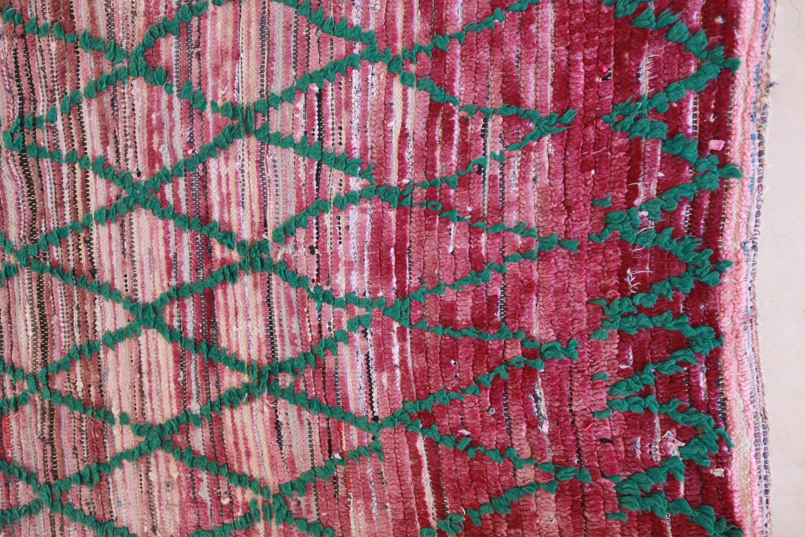 AZILAL  Runner Vintage Moroccan Runner Rug. Modern Design.