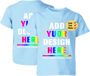 Custom T Shirt Design Your Own Shirts Personalized Photo Text Name tshirt