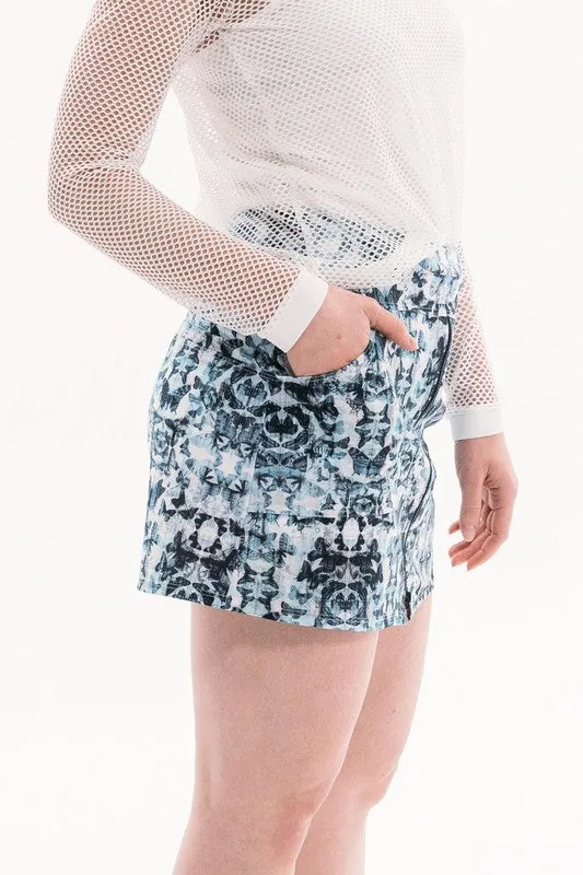 Foray Golf Zip Skort - Butterfly