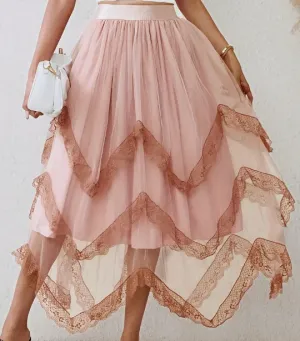 Lacey Tiered Skirt