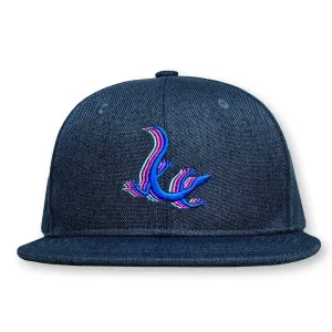 Lizard Hemp Hat / Pebble Hemp with Berry Nerds Lizard