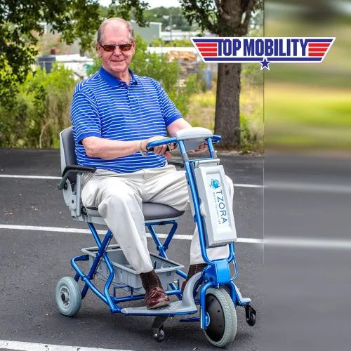 Tzora Easy Travel Elite Lightweight Folding Mobility Scooter