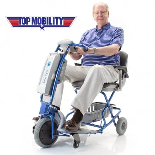 Tzora Easy Travel Elite Lightweight Folding Mobility Scooter