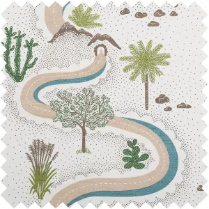 Winding Roads Fabric