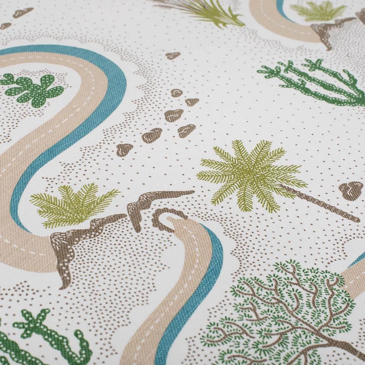 Winding Roads Fabric